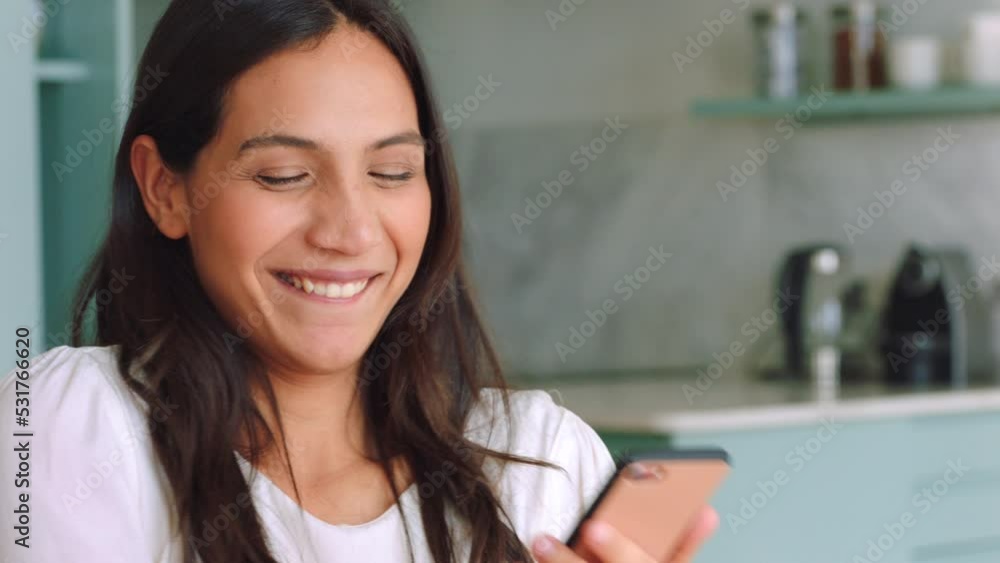 Online shopping, credit card and phone web store purchase of a woman from Mexico at home. Internet, ecommerce and retail shop mobile sale of a person with technology and a happy smile in a house Online shopping, credit card and phone web store purchase of a woman from Mexico at home. Internet, ecommerce and retail shop mobile sale of a person with technology and a happy smile in a house