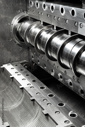 Metal Spiral Components in Stainless Steel for Industrial Machinery