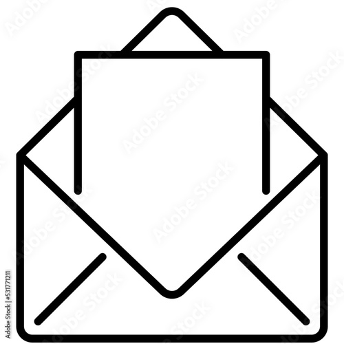 Mail email envelope letter icon