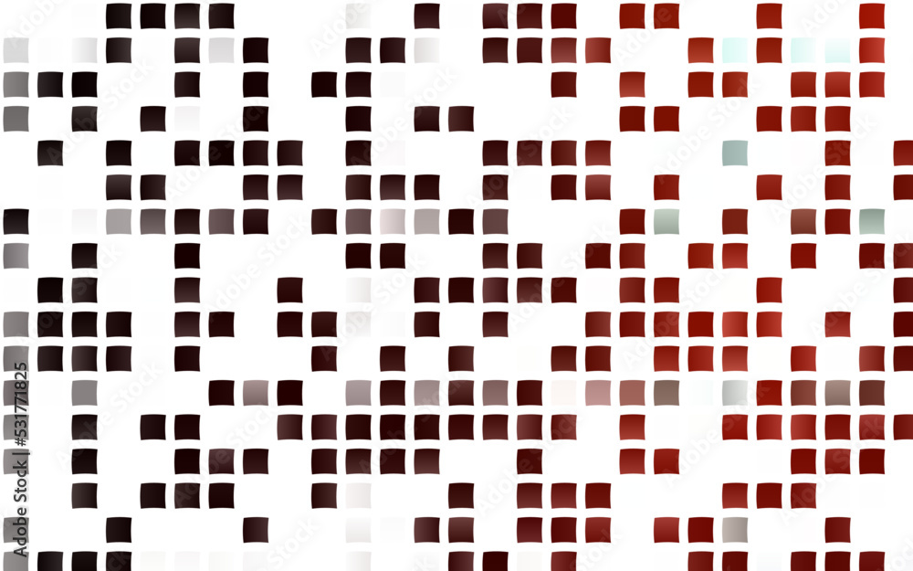 Fototapeta premium Light Red vector template with crystals, rectangles.