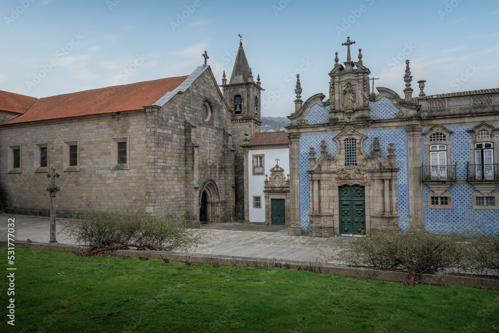 Church of St. Francis at Largo de Sao Francisco - Guimaraes, Portugal