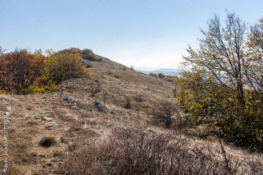 Amazing Autumn Landscape of Erul mountain, Bulgaria Amazing Autumn Landscape of Erul mountain, Bulgaria