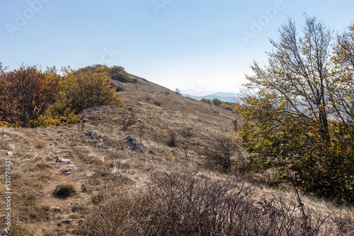 Amazing Autumn Landscape of Erul mountain  Bulgaria