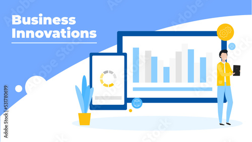 People investing their money in venture fund vector illustration. Business people financing high potential company innovation. Money transaction credit card