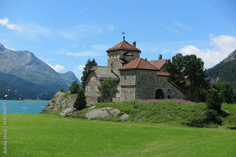Schloss Crapp da Sass, Silvaplana, Engadin Schloss Crapp da Sass, Silvaplana, Engadin