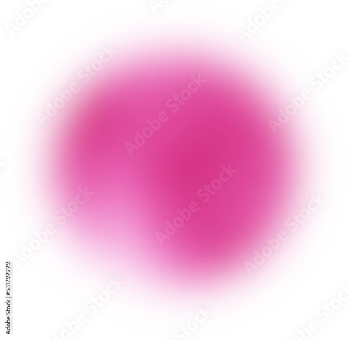 Pink fuchsia magenta blur blurred fade circle round shape colorful soft element fade isolated transparent png