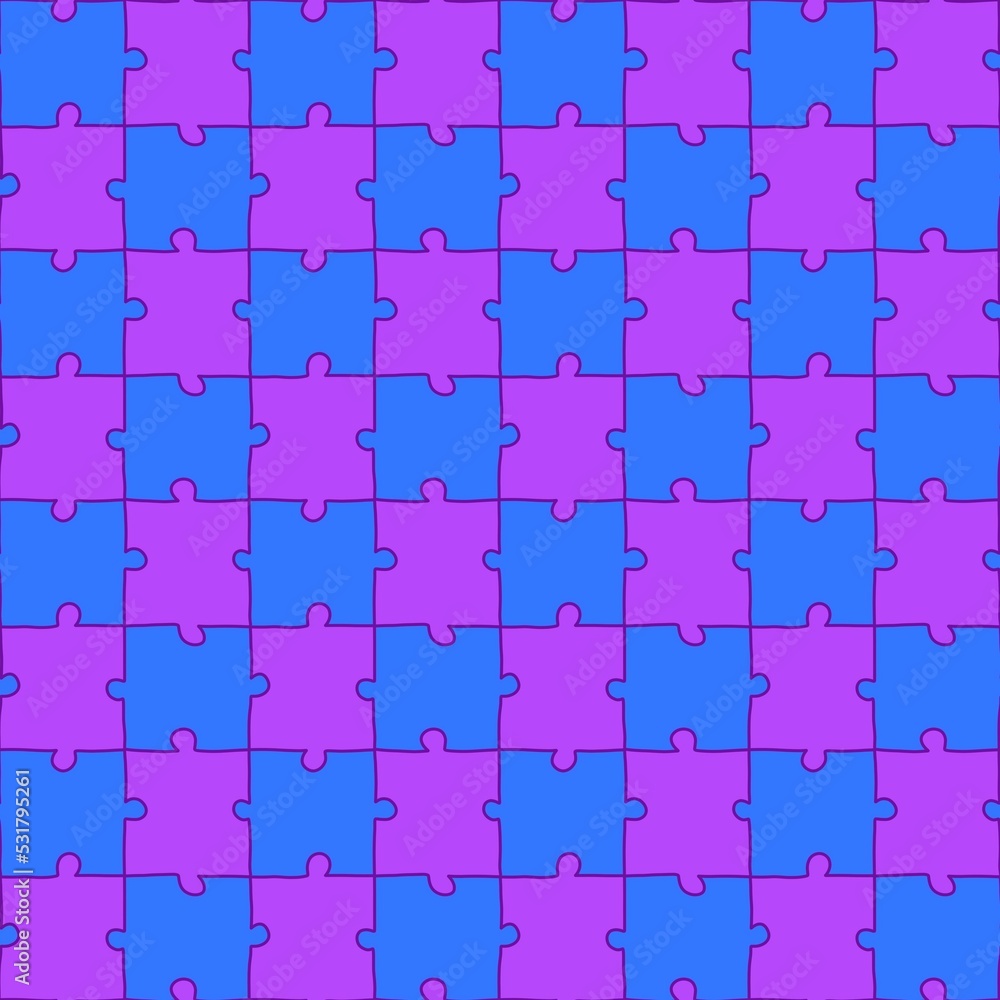 Game puzzles cartoon seamless kids pattern for wrapping and clothes print and school and fabrics and teamwork Game puzzles cartoon seamless kids pattern for wrapping and clothes print and school and fabrics and teamwork