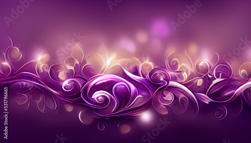 abstract background with flowers 