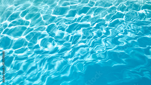 pool water texture. blue water. background