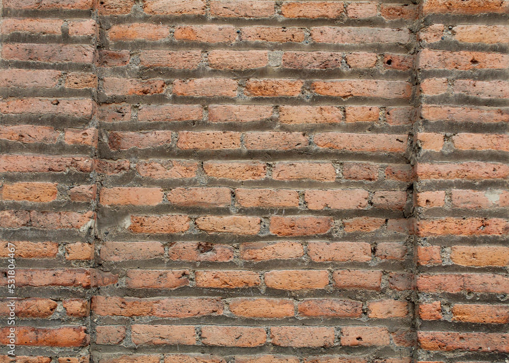 Brick wall grunge texture brickwork pattern