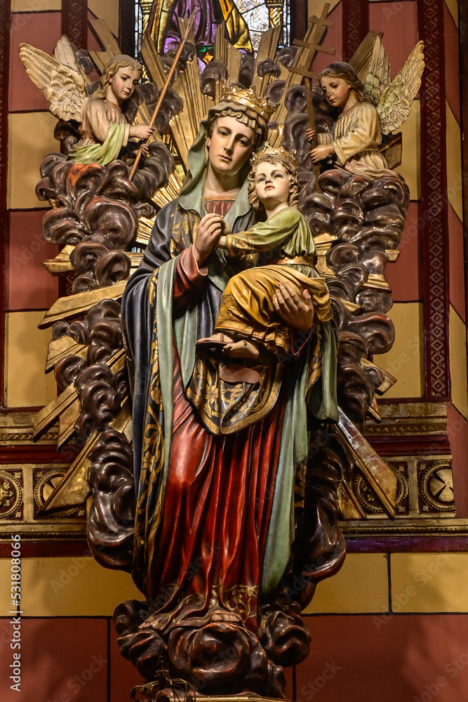 Our Lady of Perpetual help statue