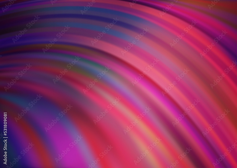 Dark Pink vector backdrop with bent lines. Dark Pink vector backdrop with bent lines.