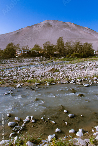 Fotografía the Lluta river defies the desert