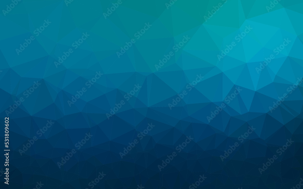 Light BLUE vector polygonal background. Light BLUE vector polygonal background.