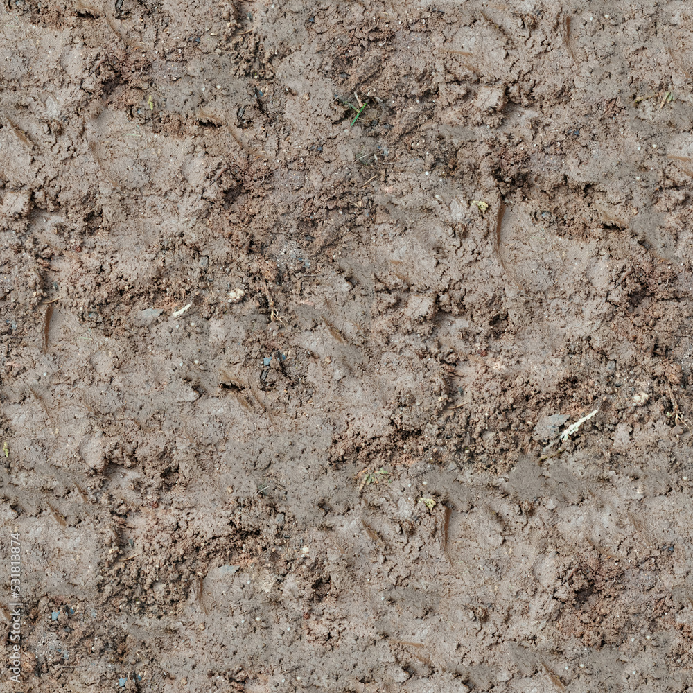 Seamless Dirt Texture. The dusty, rough surface of the earth. Aesthetic background for design, advertising, 3D. Empty space for inscriptions. Desert. Seamless Dirt Texture. The dusty, rough surface of the earth. Aesthetic background for design, advertising, 3D. Empty space for inscriptions. Desert.