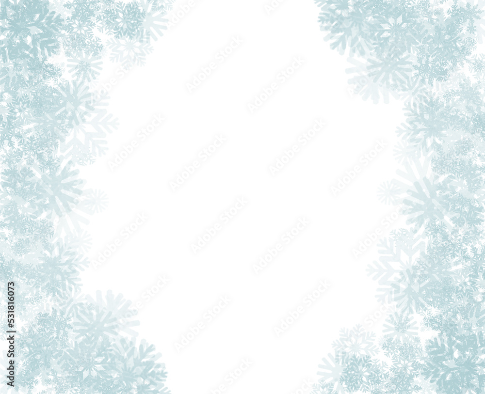 Winter snowflake fantasy image background 02 Blue ver Winter snowflake fantasy image background 02 Blue ver