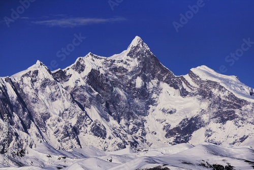 Panorama of Nanga Bawa Snow Mountain