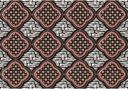 Batik Indonesian: is a technique of wax-resist dyeing applied to whole cloth, or cloth made using this technique originated from Indonesia.
