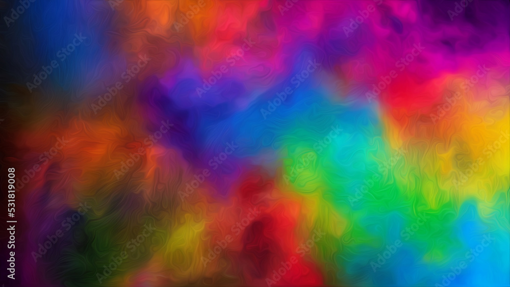 Explosion of color abstract background #17