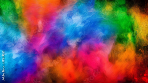 Explosion of color abstract background  18 © Ben