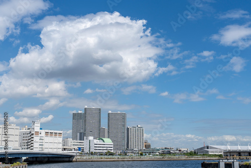神奈川県横浜市 臨港パークの風景