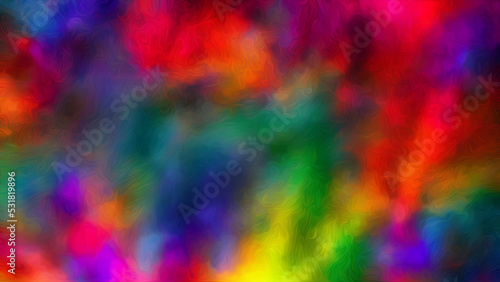 Explosion of color abstract background  41 © Ben