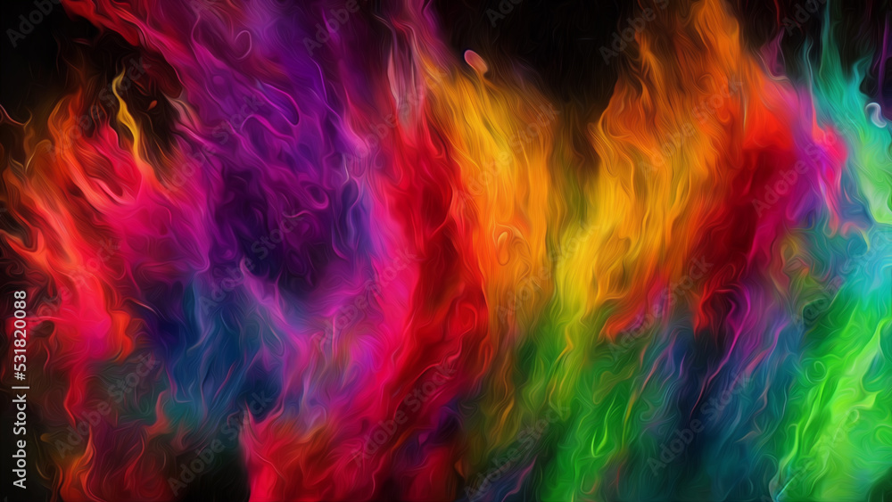 Explosion of color abstract background #56 Explosion of color abstract background #56