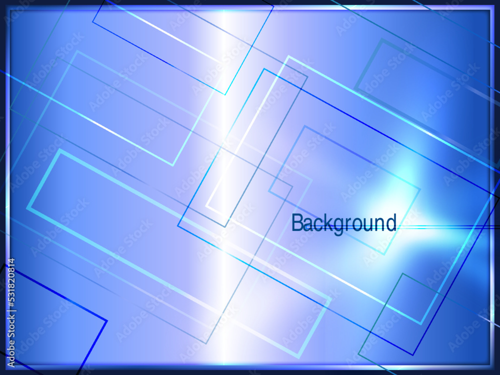 Naklejka premium ビジネス背景や壁紙、商品の広告、チラシ、雑誌などに使えそうな、キラキラしていて透明感のある金属のようなベクターイラスト