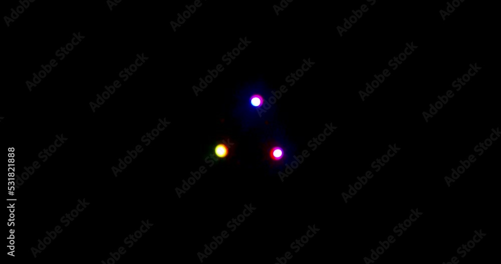 Colorful rainbow bokeh balls texture movement against black background with 2 different clips
Colorful rainbow bokeh balls texture movement against black background with 2 different clips