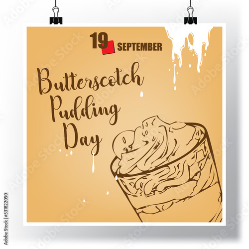 Butterscotch Pudding Day