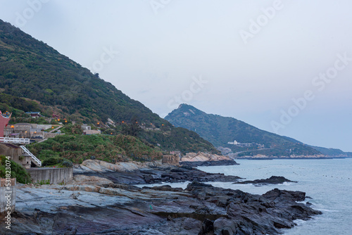 Coast landscape of the Beigan Island photo