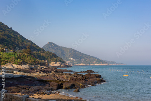 Coast landscape of the Beigan Island photo
