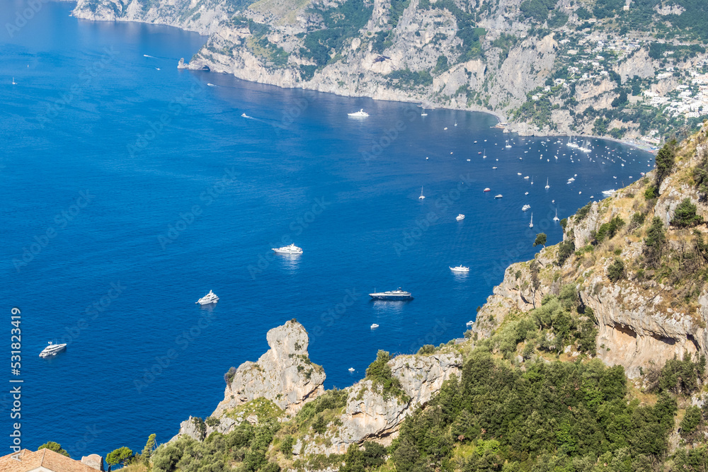 Obraz premium Positano bay view