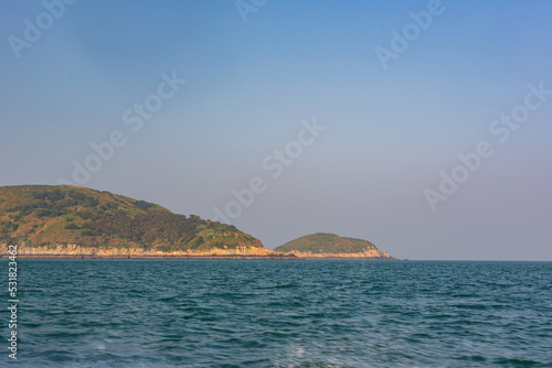 Sunny view of landscape of the Nangan Township shore © Kit Leong