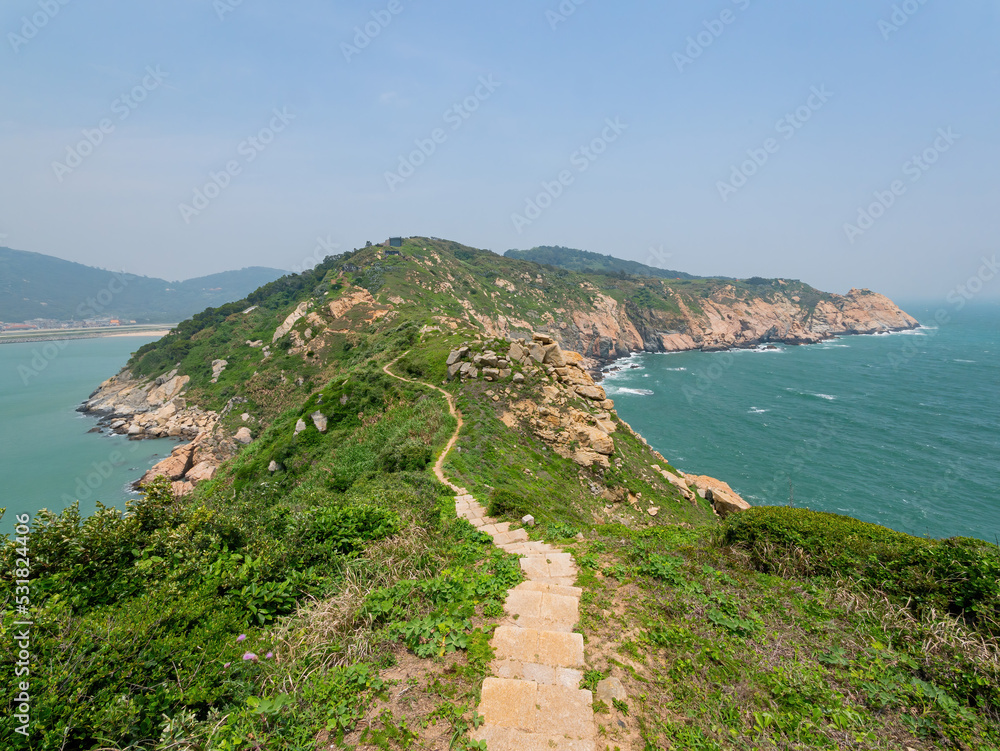 Nature landscape of the Luoshan Nature Trail
