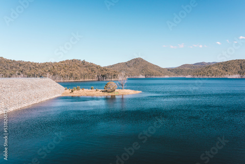 Landscape of the Hinze Dam