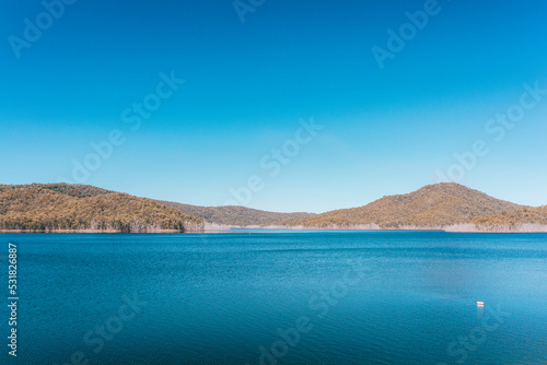 Landscape of the Hinze Dam