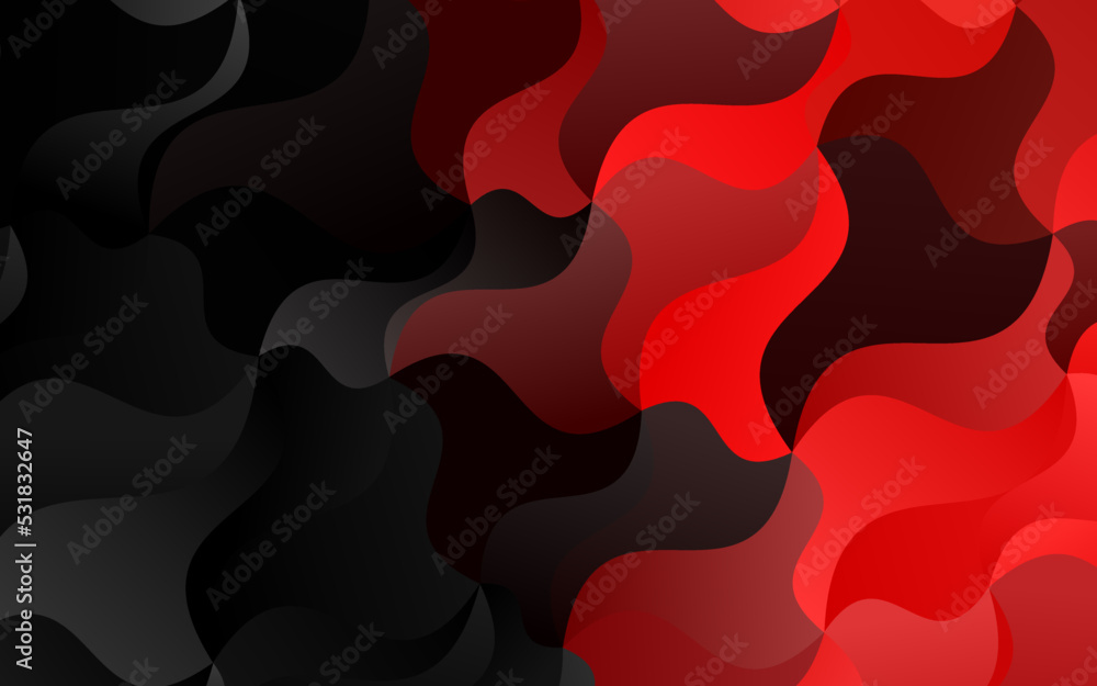 Light Red vector background with bent lines. Light Red vector background with bent lines.