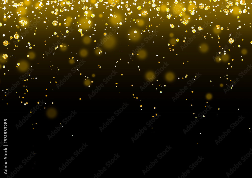 Fototapeta premium クリスマス ブラックフライデー キラキラ 背景 イラスト