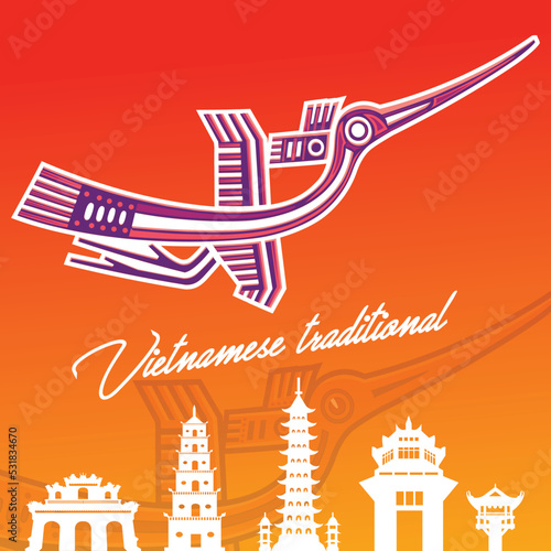 Vietnamese Traditional Decorative Art, Asian Pattern