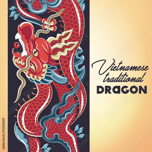 Vietnamese Traditional Decorative Art, Asian Pattern