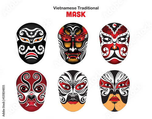 Vietnamese Traditional Decorative Art, Asian Pattern