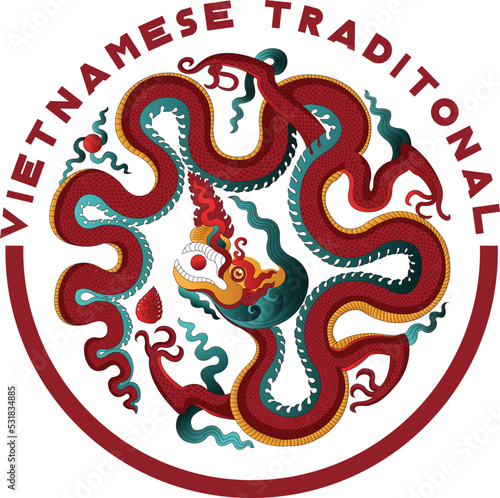 Vietnamese Traditional Decorative Art, Asian Pattern