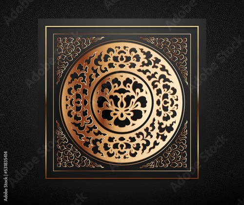 Vietnamese Traditional Decorative Art, Asian Pattern