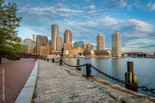 The historical landmarks and sites of Boston, Massachusetts. photo