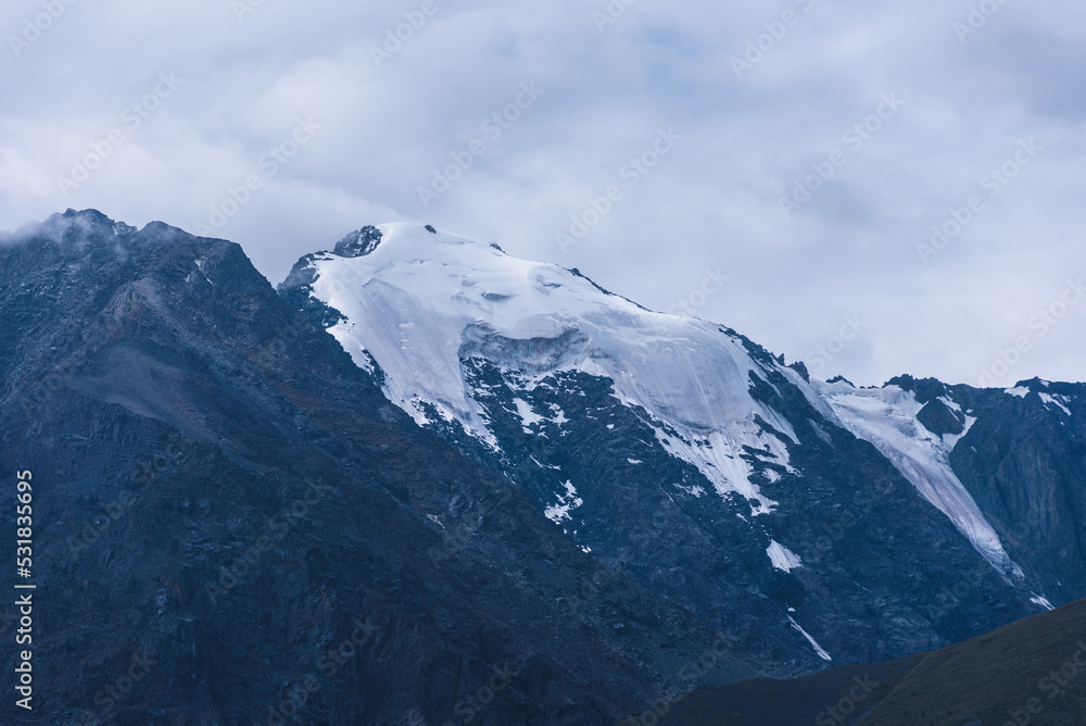 landscape with snow