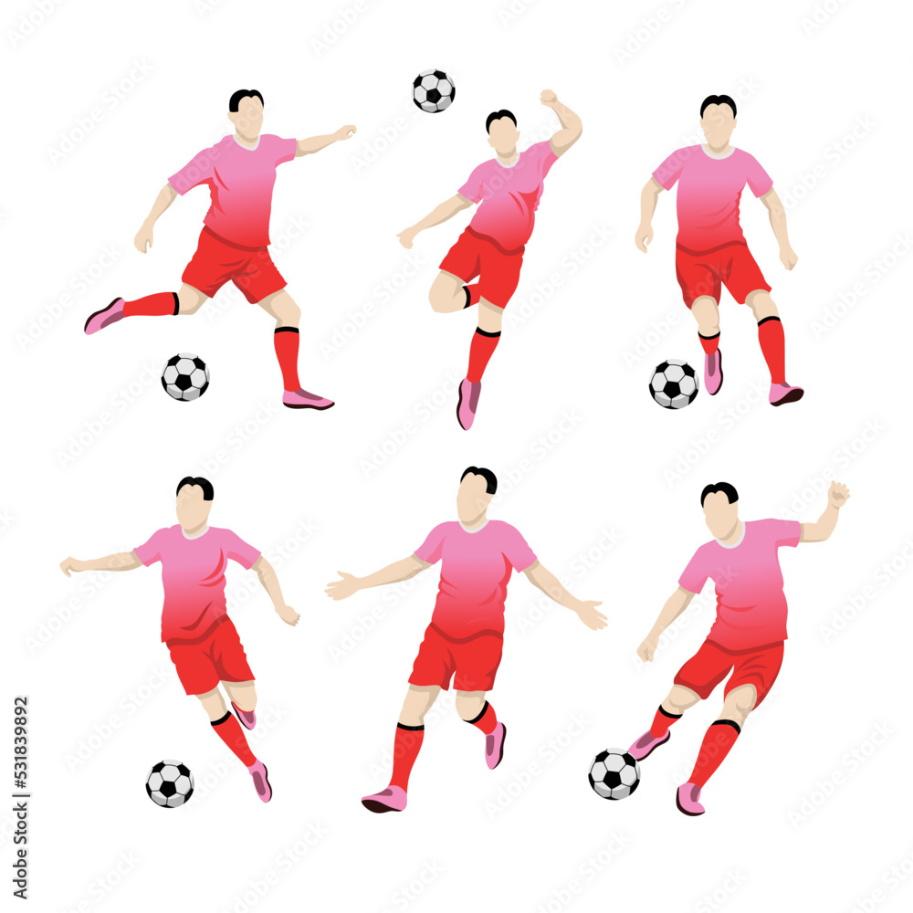 South KOREA Football Player Man Illustration World Cup 2022