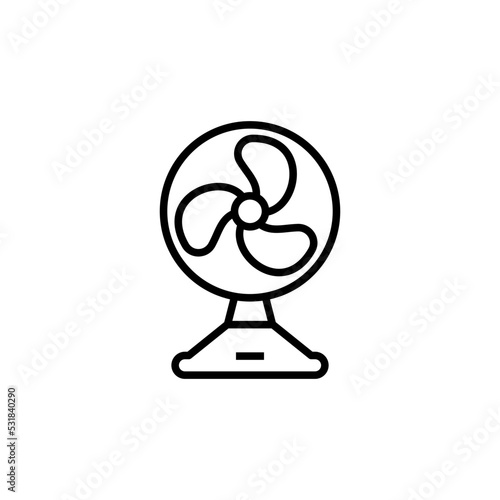 fan icon vector design templates