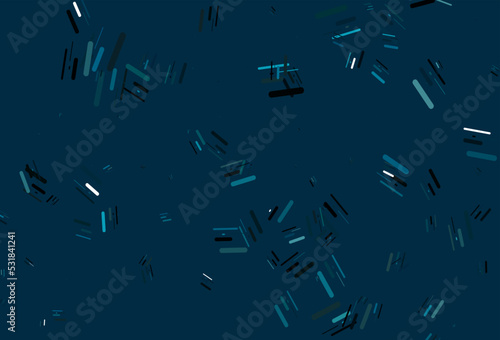 Light BLUE vector background with straight lines.