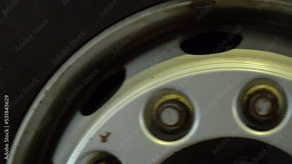 wheel with rusty bolts, car service concept. hd wheel with rusty bolts, car service concept. hd